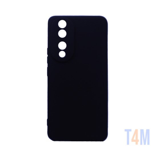 Silicone Case with Camera Shield for Huawei Honor 90 5G Black