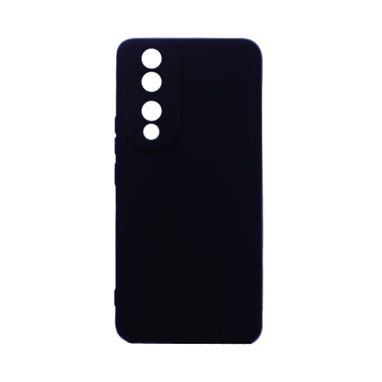 Capa de Silicone com Moldura de Câmera para Huawei Honor 90 5G Preto