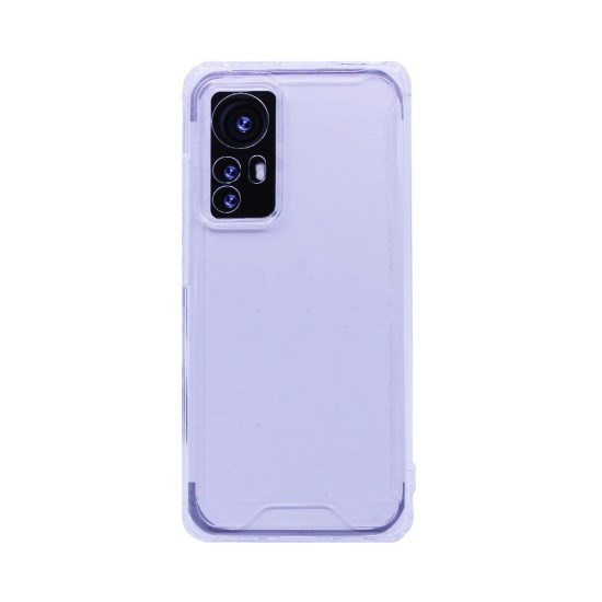 Capa de Silicone Dura com Moldura de Câmera para Xiaomi 12/Xiaomi 12X Transparente