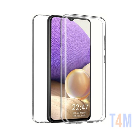 360º Silicon Case for Samsung Galaxy A03/A04E Transparent