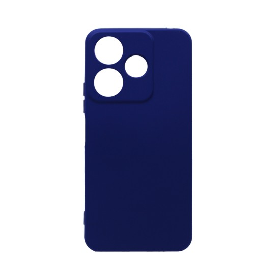 Capa de Silicone com Moldura de Câmera para Xiaomi Redmi 13 4G Azul