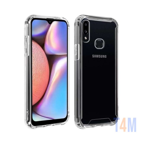 Hard Silicone Case for Samsung Galaxy A10S Transparent