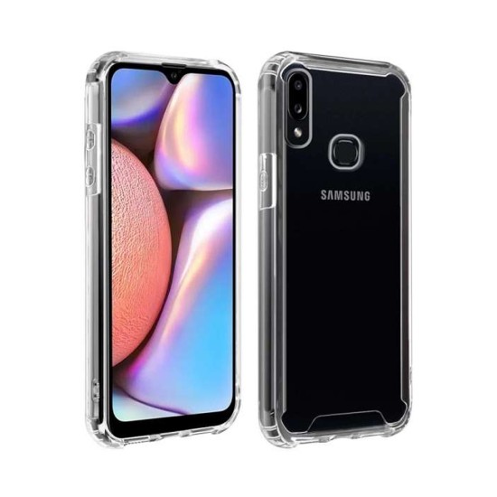 Capa de Silicone Dura para Samsung Galaxy A10S Transparente