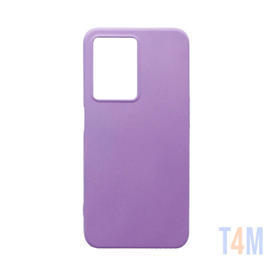 Capa de Silicone para Oppo A77 4G/Oppo A57 Roxo