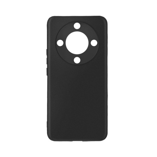 Silicone Case with Camera Shield for Huawei Honor Magic6 Lite Black