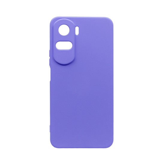 Silicone Case with Camera Shield for Huawei Honor 90 Lite Purple