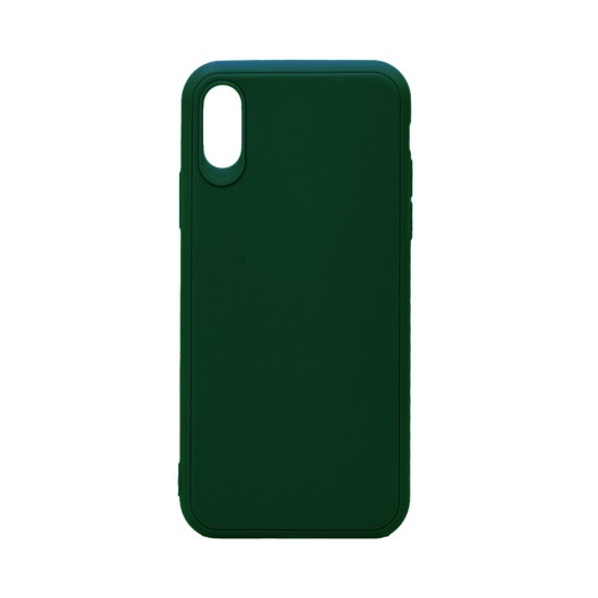 Silicone Case for Apple iPhone X/XS Dark Green