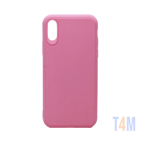 Funda de Silicona para Apple iPhone X/XS Rosa