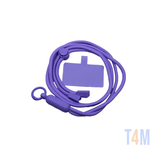 Cordão para Todas as Capas de Smartphones Roxo