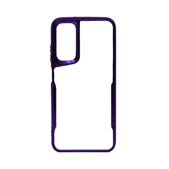 Capa Duro Transparente Para Samsung Galaxy A05S Roxo