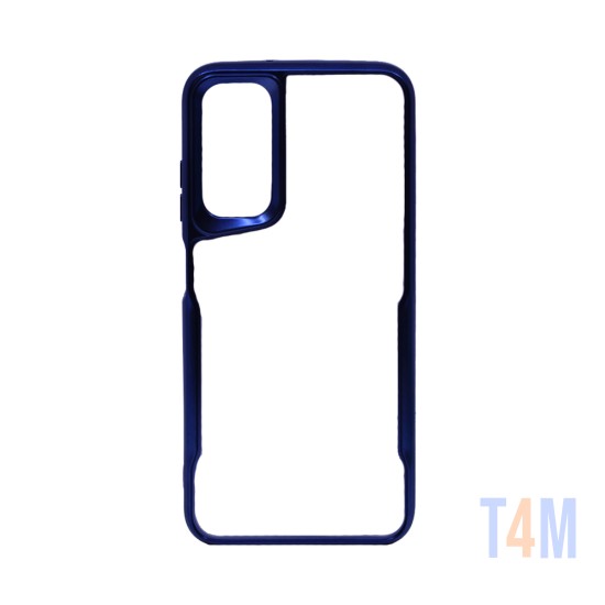 Capa Duro Transparente Para Samsung Galaxy A15 Azul