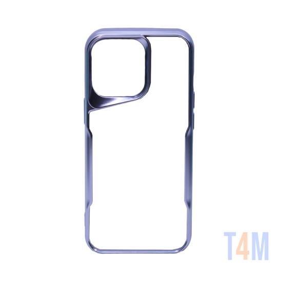 Capa Duro Transparente Para Apple iPhone 13 Pro Prata