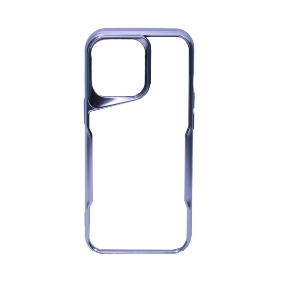 Capa Duro Transparente Para Apple iPhone 14 Pro Max Prata