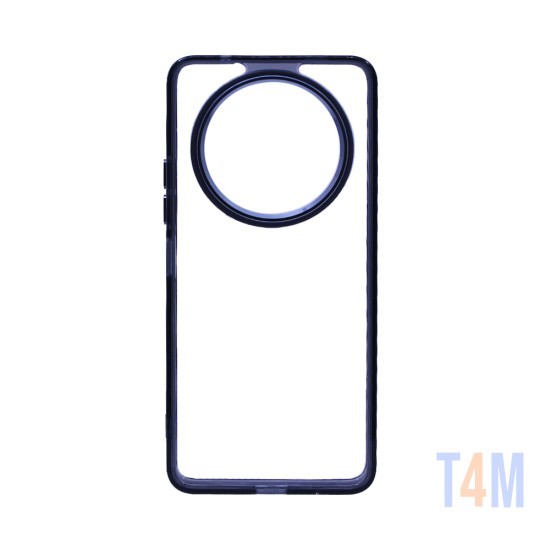 Capa de Silicone Transparente para Xiaomi Redmi A3 Preto