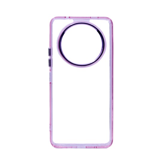 Transparent Silicone Case for Xiaomi Redmi A3 Pink