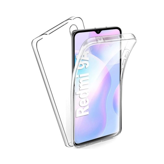 360º Silicon Case for Xiaomi Redmi 9A Transparent