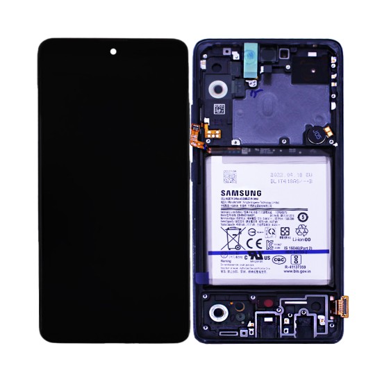 Touch+Display+Frame Samsung Galaxy A51 5G 2020/A516 (With Battery) Service Pack Black