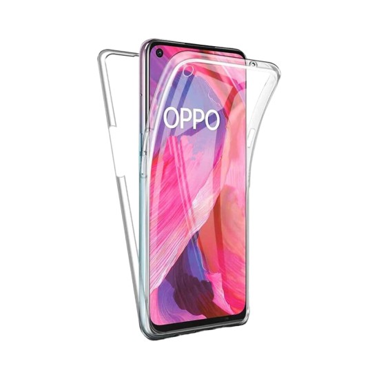 Capa de Silicone 360º para Oppo A53 4G/A32 4G Transparente