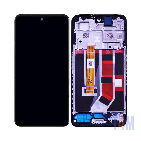 Touch+Display+Frame Oppo A98 5G Service Pack Preto