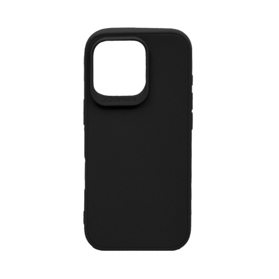 Soft Silicon Case for Apple iPhone 16 Pro Max Black