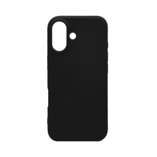 Silicone Case for Apple iPhone 16 Black