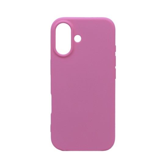 Silicone Case for Apple iPhone 16 Pink