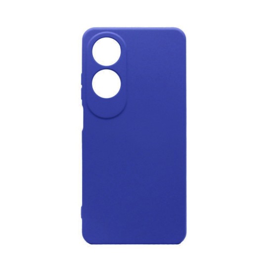 Silicone Case with Camera Shield for Oppo A60 Dark Blue