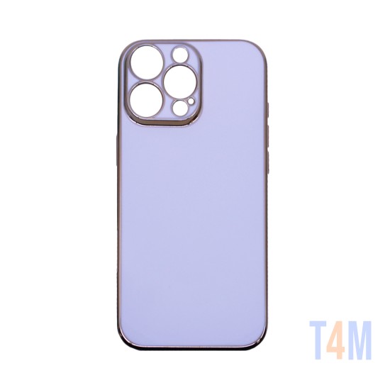 Capa de Silicone Designer com Moldura de Câmera para Apple iPhone 16 Pro Branco