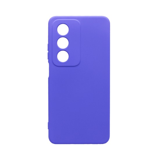 Silicone Case with Camera Shield for Oppo A80 5G Purple