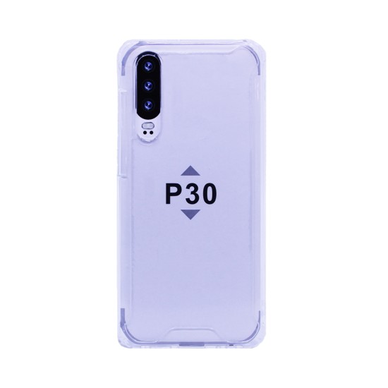 Hard Silicone Case for Huawei P30 Transparent