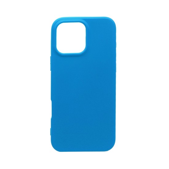 Silicone Case for Apple iPhone 16 Pro Max Blue