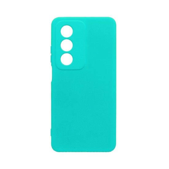 Capa de Silicone com Moldura de Câmera para Oppo A80 5G Verde Mar