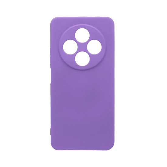 Silicone Case with Camera Shield for Xiaomi Redmi 14C Purple