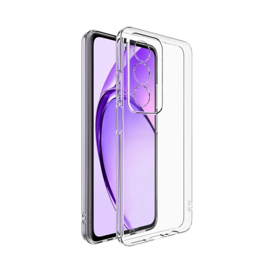 Soft Silicone Case with Camera Shield for Oppo A3 Pro/A80 5G Transparent