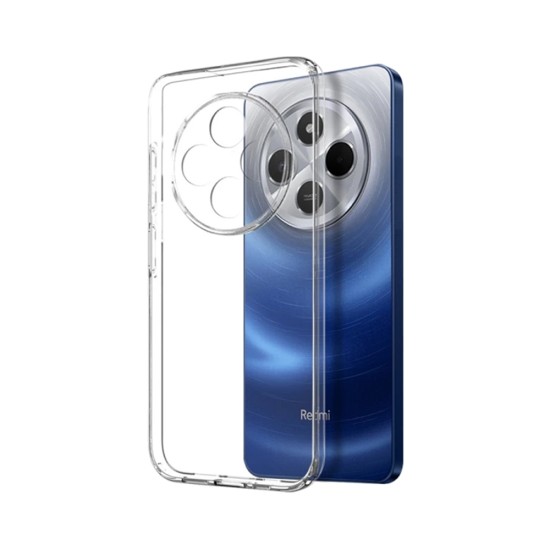 Soft Silicone Case with Camera Shield for Xiaomi Redmi 14C 4g Transparent