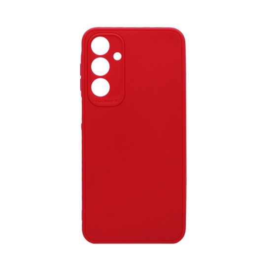 Soft Silicone Case with Camera Shield for Samsung Galaxy A16 Red