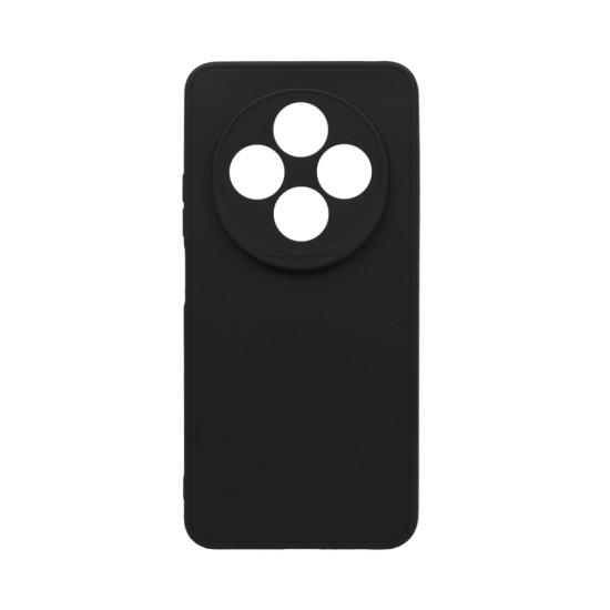 Soft Silicone Case with Camera Shield for Xiaomi Redmi 14C Black