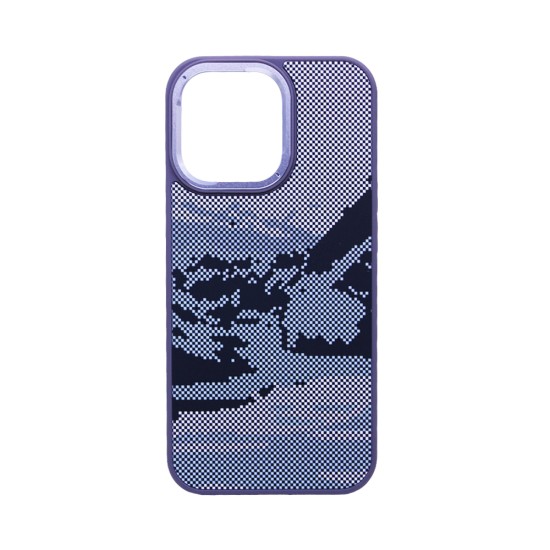 Mountain Design Hard Case for Apple iPhone 15 Pro Gray