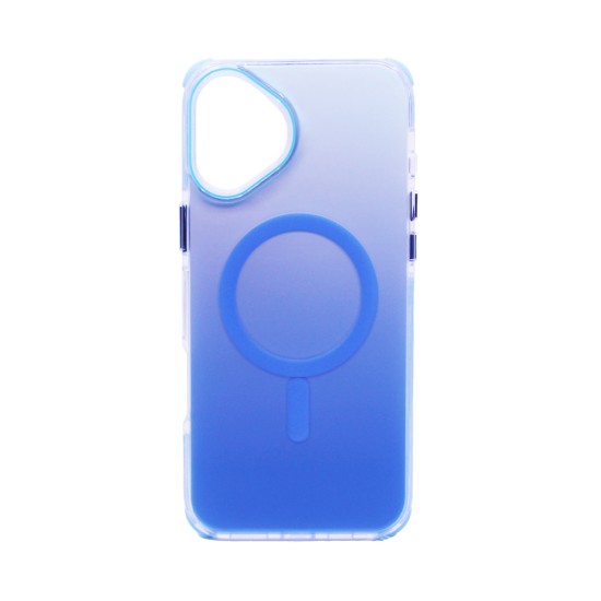 Designer Magnetic Hard Case for Apple iPhone 16 Gradient Blue