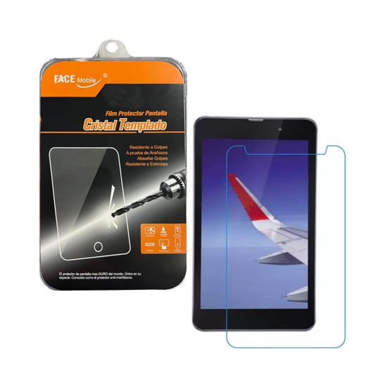 Tempered Glass Protector for Universal Tablet 7'' Transparent