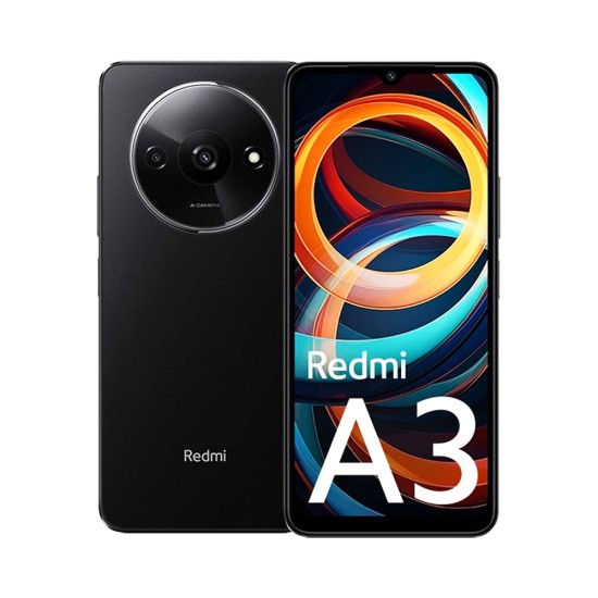 Smartphone Xiaomi Redmi A3 4GB/128GB 6.71" Dual SIM Midnight Black