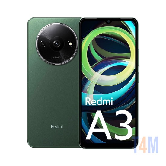 Smartphone Xiaomi Redmi A3 3GB/64GB 6,71" Dual SIM Verde Floresta