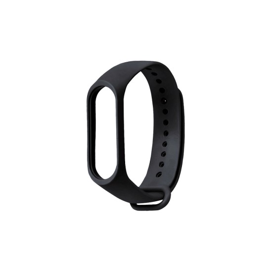 Silicone Bracelet for Smartwatch Xiaomi Mi Band M5/M6 Black