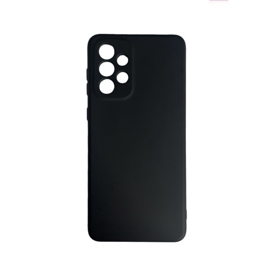 Capa de Silicone com Moldura de Câmera para Samsung Galaxy A53 5g Preto