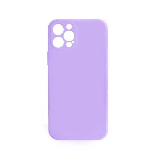 Capa de Silicone com Moldura de Câmera para Apple iPhone 11 Pro Roxo