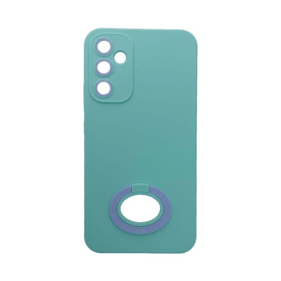 Capa de Silicone com Anel de Suporte para Samsung Galaxy A54 5g Verde