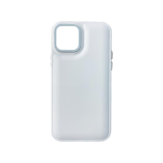 Capa de Silicone para Apple iPhone 12/12 Pro Branco