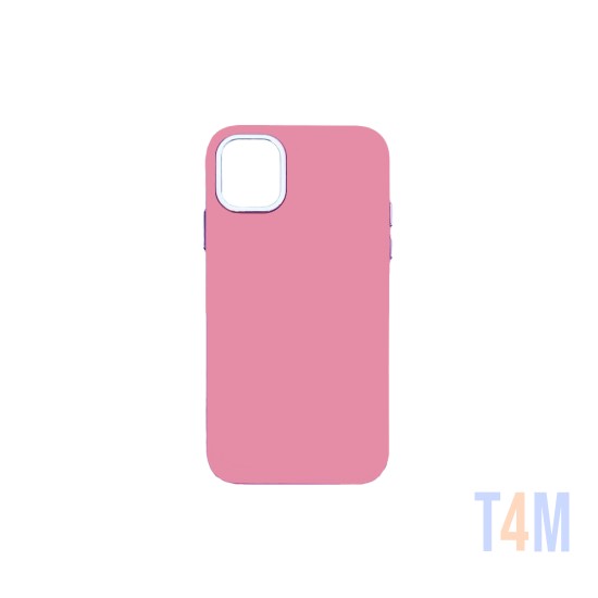 Capa de Silicone para Apple iPhone 11 Rosa