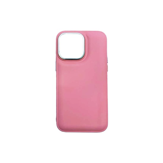 Capa de Silicone para Apple iPhone 14 Pro Max Rosa