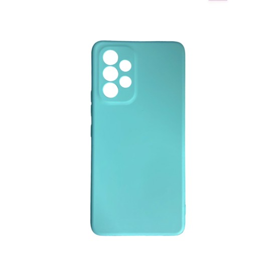 Capa de Silicone com Moldura de Câmera para Samsung Galaxy A53 5g Verde